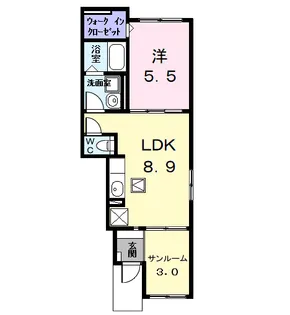 セリーナ【1階】の間取り