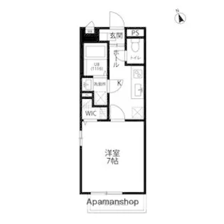 アムール ロイヤル【2階】の間取り