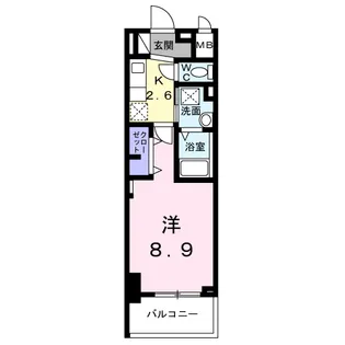 Bright Gate 名古屋【10階】の間取り