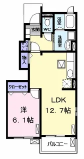 アルモニー【1階】の間取り