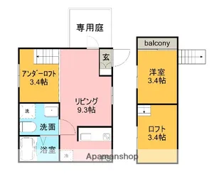 White House【1階】の間取り