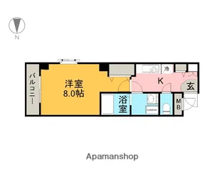 リバーサイドシェル.【1階】の間取り