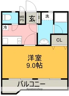 第5マユミビル【1階】の間取り