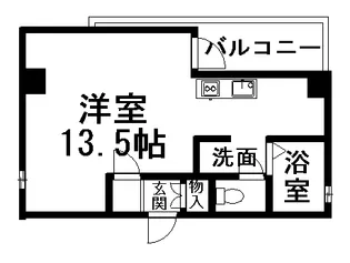 プリマベーラ名駅【8階】の間取り
