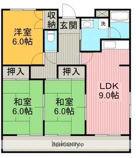 ブランドール【3階】の間取り