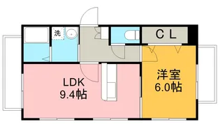 第3奥村マンション【2階】の間取り