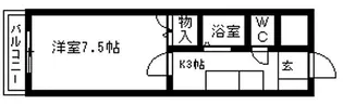 プラティークあらこ【3階】の間取り