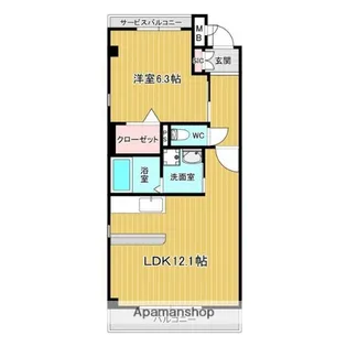 イストリア牧の原.【1階】の間取り