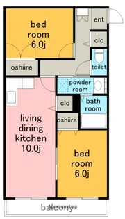 ポニーヒル長久手.【2階】の間取り