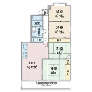 名幸ハイツ.【2階】の間取り