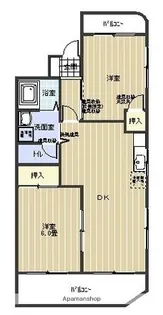 メゾンアイレス.【2階】の間取り