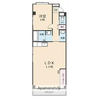 シャロン 一社【3階】の間取り