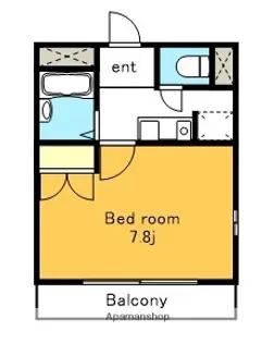 グリーンヒルズ山田8.【2階】の間取り