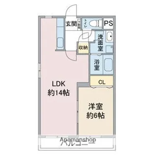 ロッキー猪子石.【3階】の間取り