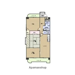 3LDKの間取り画像