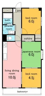 3LDKの間取り画像