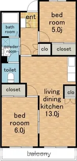 サン シティ 名東【2階】の間取り
