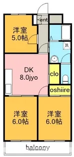 名東クレール.【4階】の間取り