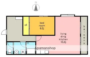 第2エトワール@【1階】の間取り