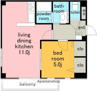 アルカディアX(10)【3階】の間取り