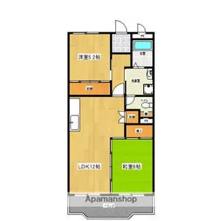 アメニティハウス.【1階】の間取り