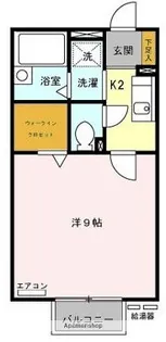 アバンサール一社.【1階】の間取り