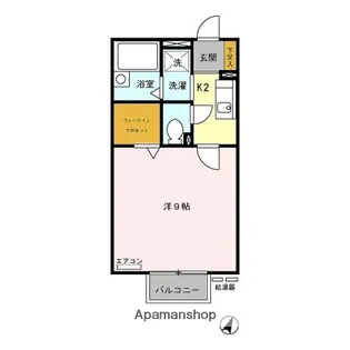 アバンサール一社.【2階】の間取り