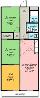 シャトーエミール@【3階】の間取り