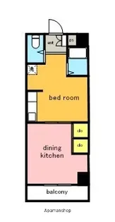 第五名昭ビル.【3階】の間取り