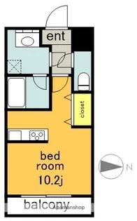 タウンライフ 朝日が丘北【4階】の間取り