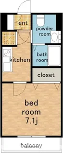 CONDE 藤が丘【11階】の間取り