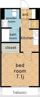 CONDE 藤が丘【7階】の間取り