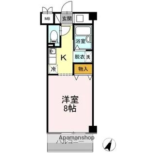 カーサ一社【4階】の間取り