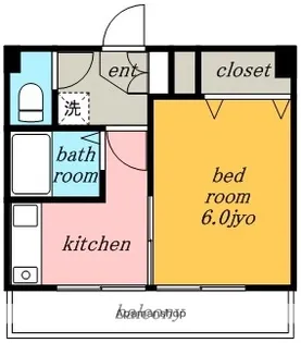 コイケビル【6階】の間取り