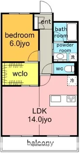 向陽ハイム.【4階】の間取り