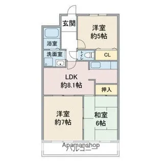 ノダグランデ.【4階】の間取り