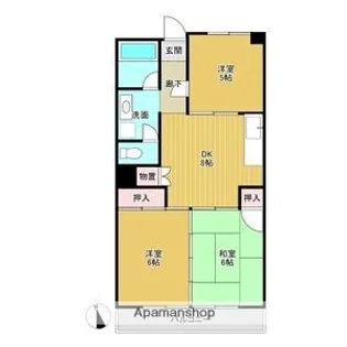 アドニス9【2階】の間取り