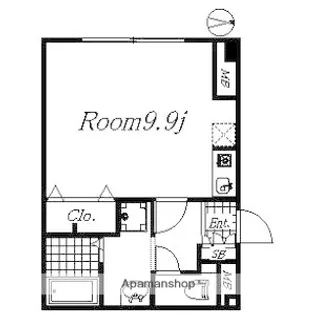 サンプラスⅢ【1階】の間取り