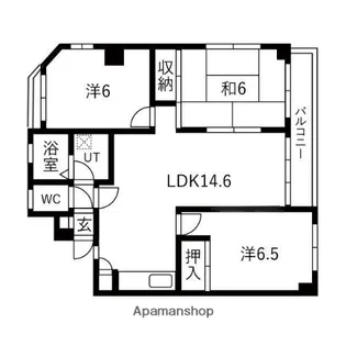 ノヴァ藤ヶ丘東【3階】の間取り