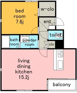 グレイス・プラザ【7階】の間取り
