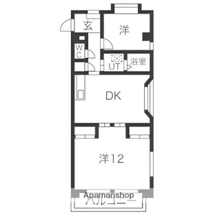 シャイン高鐘【2階】の間取り