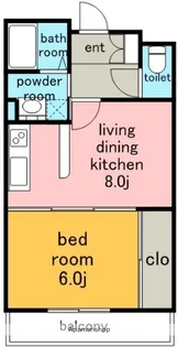 アルカディアⅦ【2階】の間取り