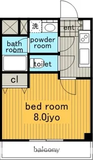 イースタンヒルズ藤が丘Ⅱ.【5階】の間取り