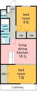 セラヴィー小池.【3階】の間取り