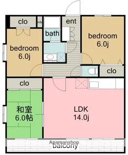 パストラーレ.【4階】の間取り