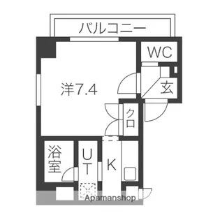 イースタンヒルズ一社.【4階】の間取り