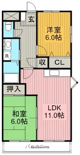 OYA HIGHTS【1階】の間取り