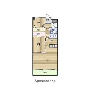 ベルハイツ司.【3階】の間取り