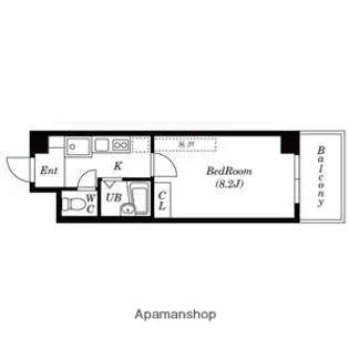 WESTIN星ヶ丘【2階】の間取り