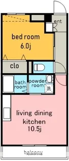 愛知県長久手市城屋敷【マンション】の間取り